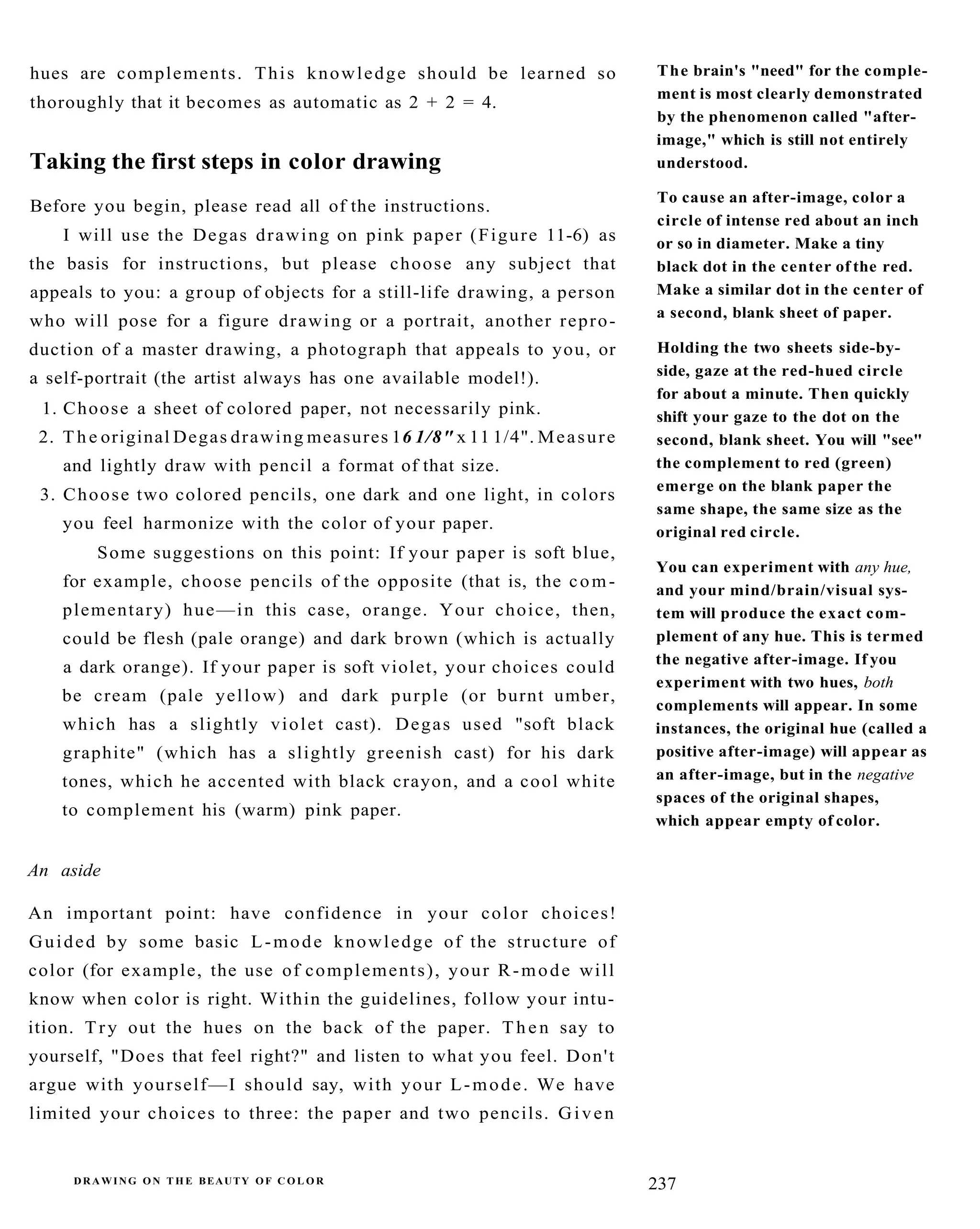 The New Drawing On The Right Side Of The Brain