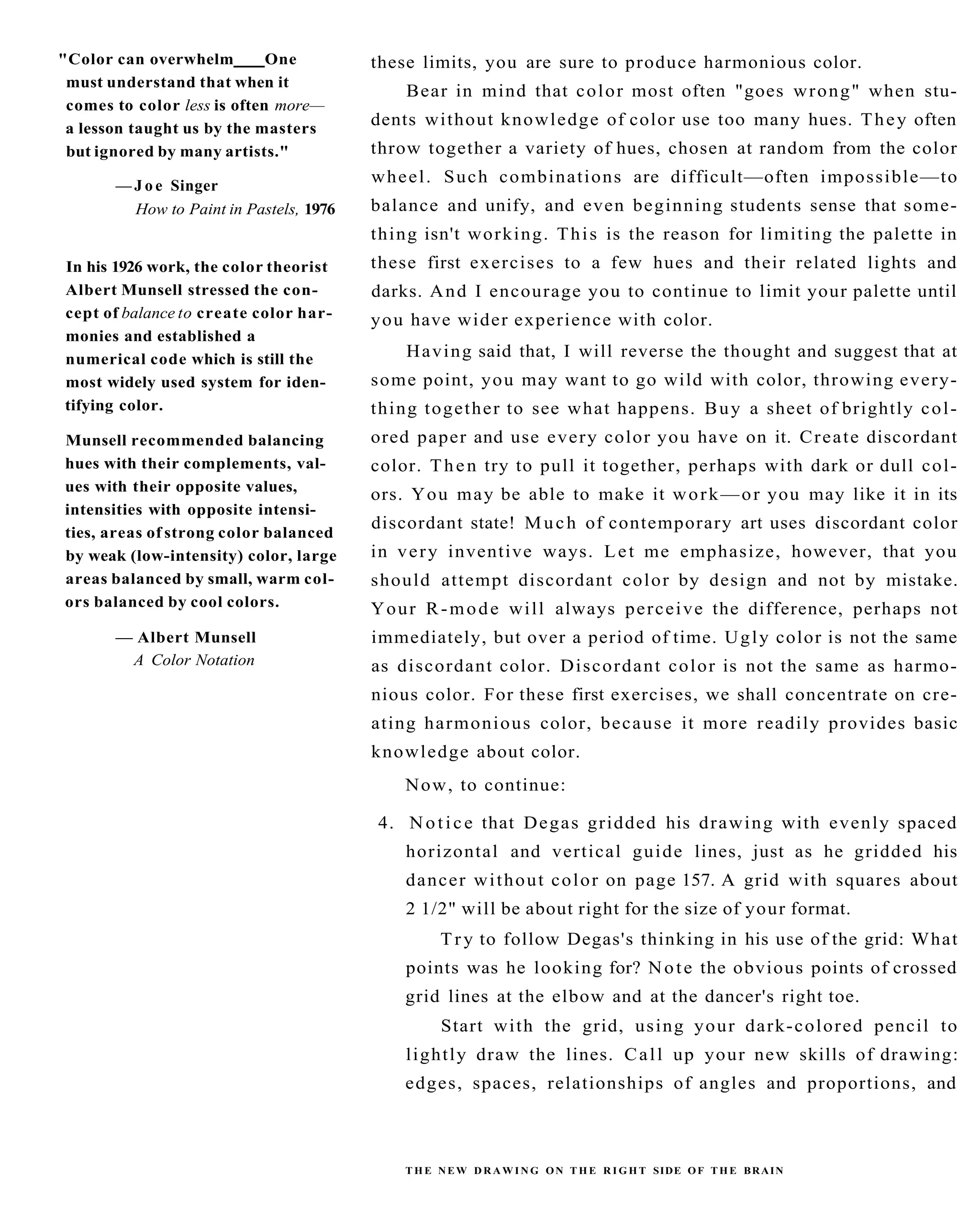 The New Drawing On The Right Side Of The Brain