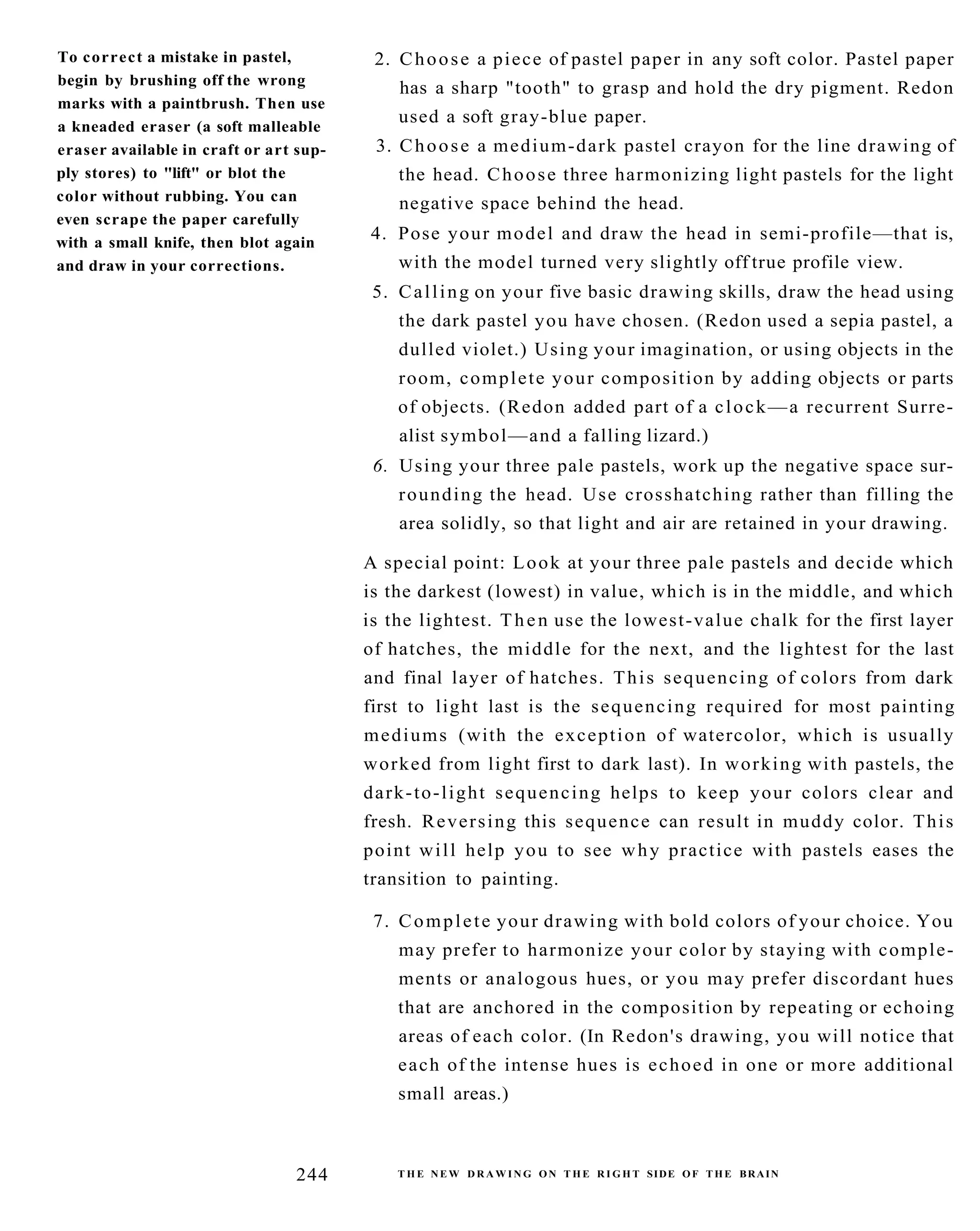 The New Drawing On The Right Side Of The Brain