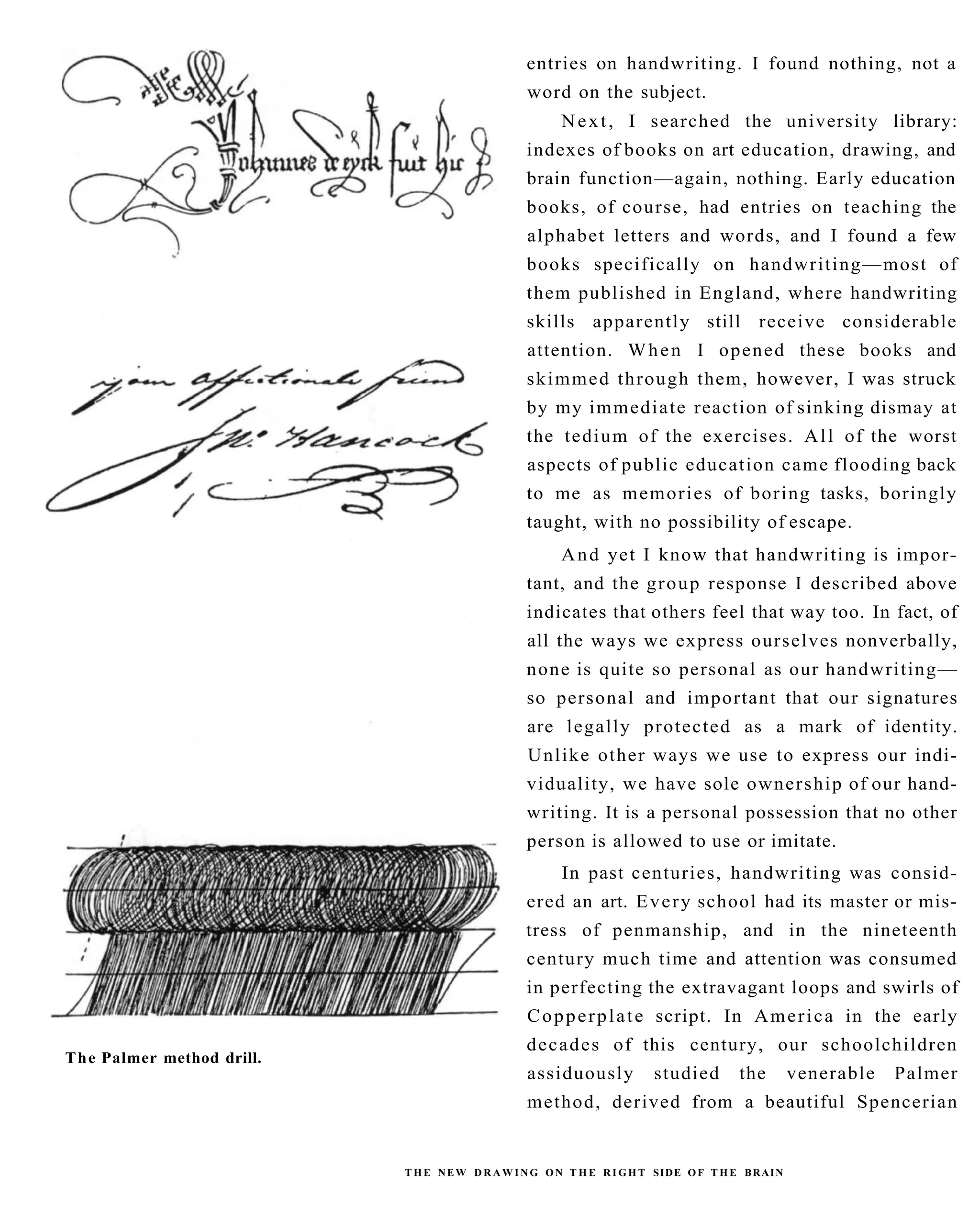 The New Drawing On The Right Side Of The Brain