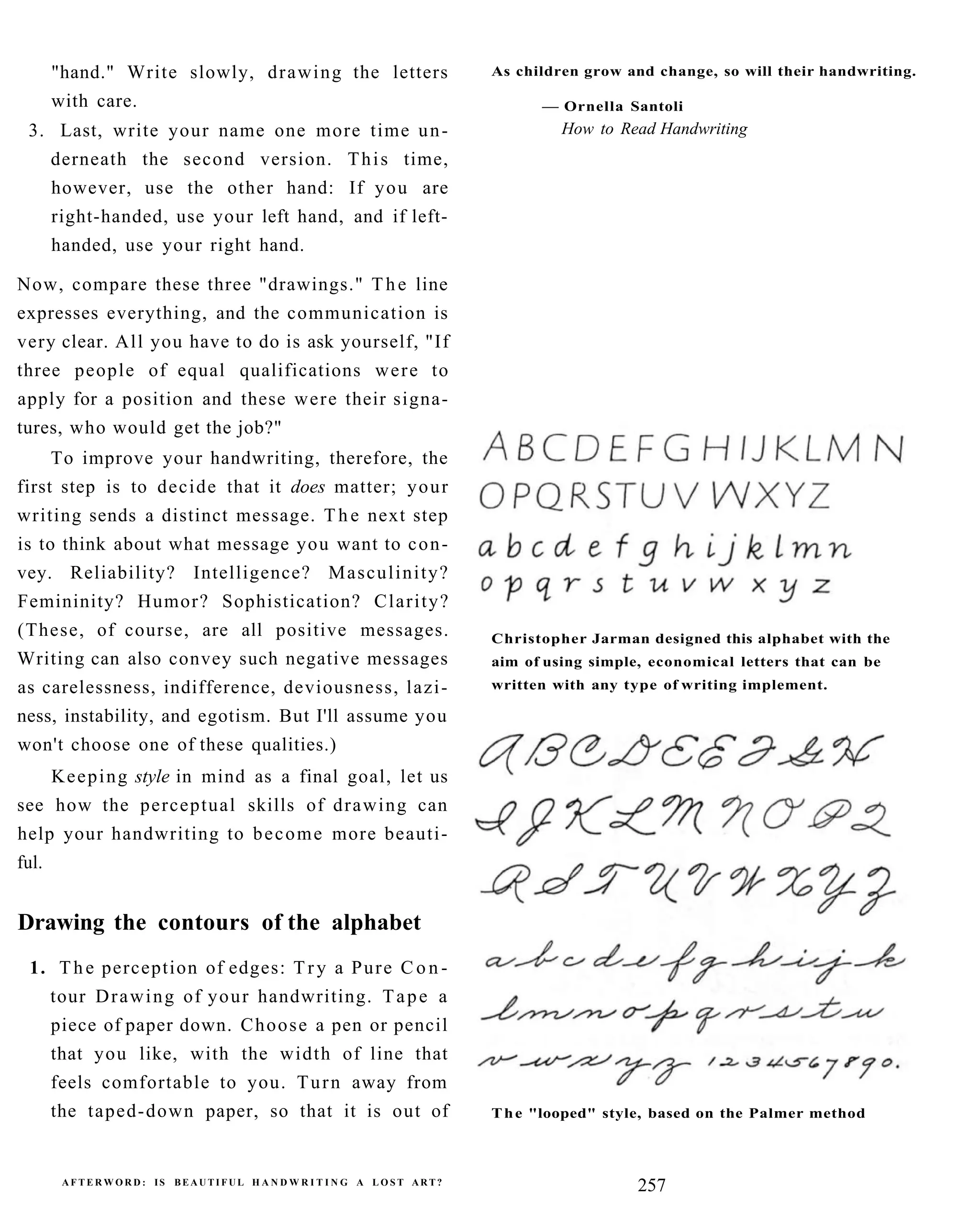 The New Drawing On The Right Side Of The Brain