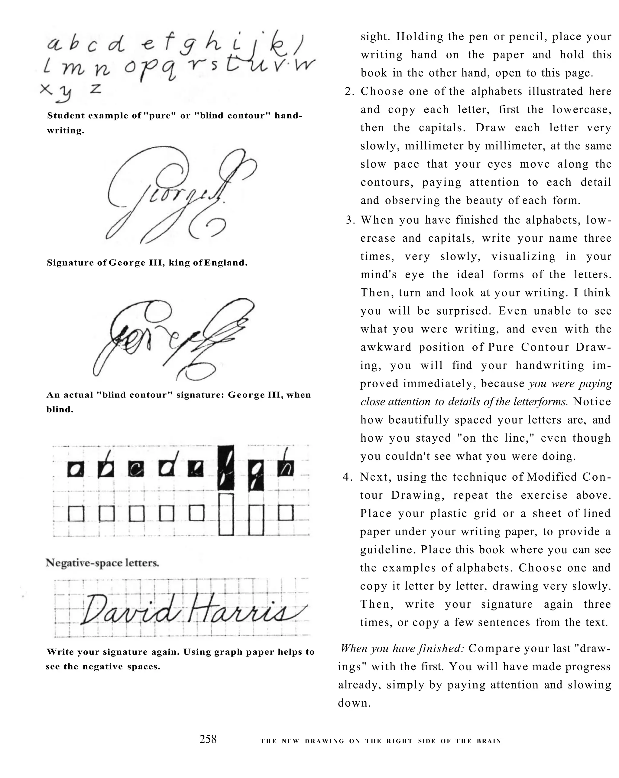 The New Drawing On The Right Side Of The Brain