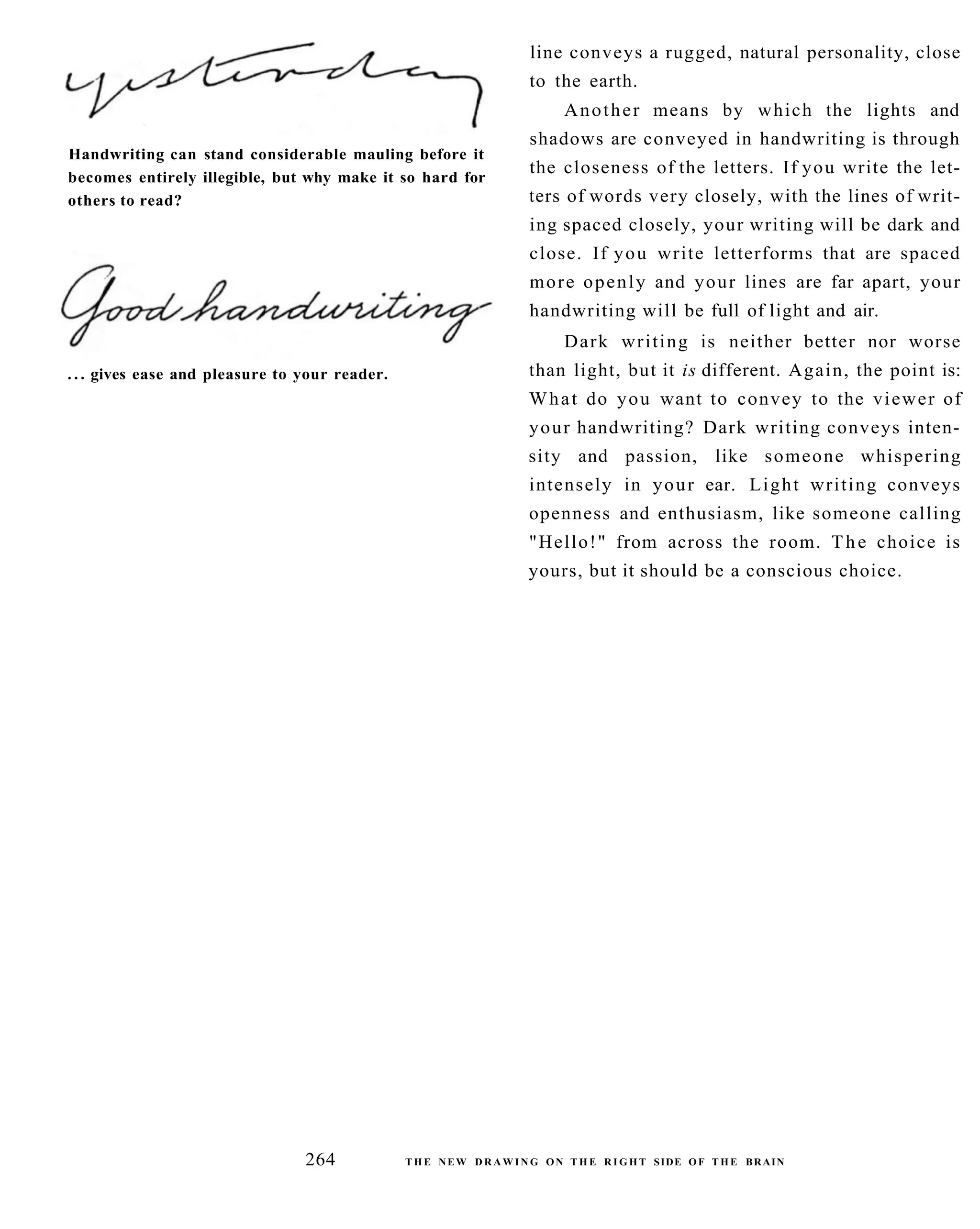 The New Drawing On The Right Side Of The Brain