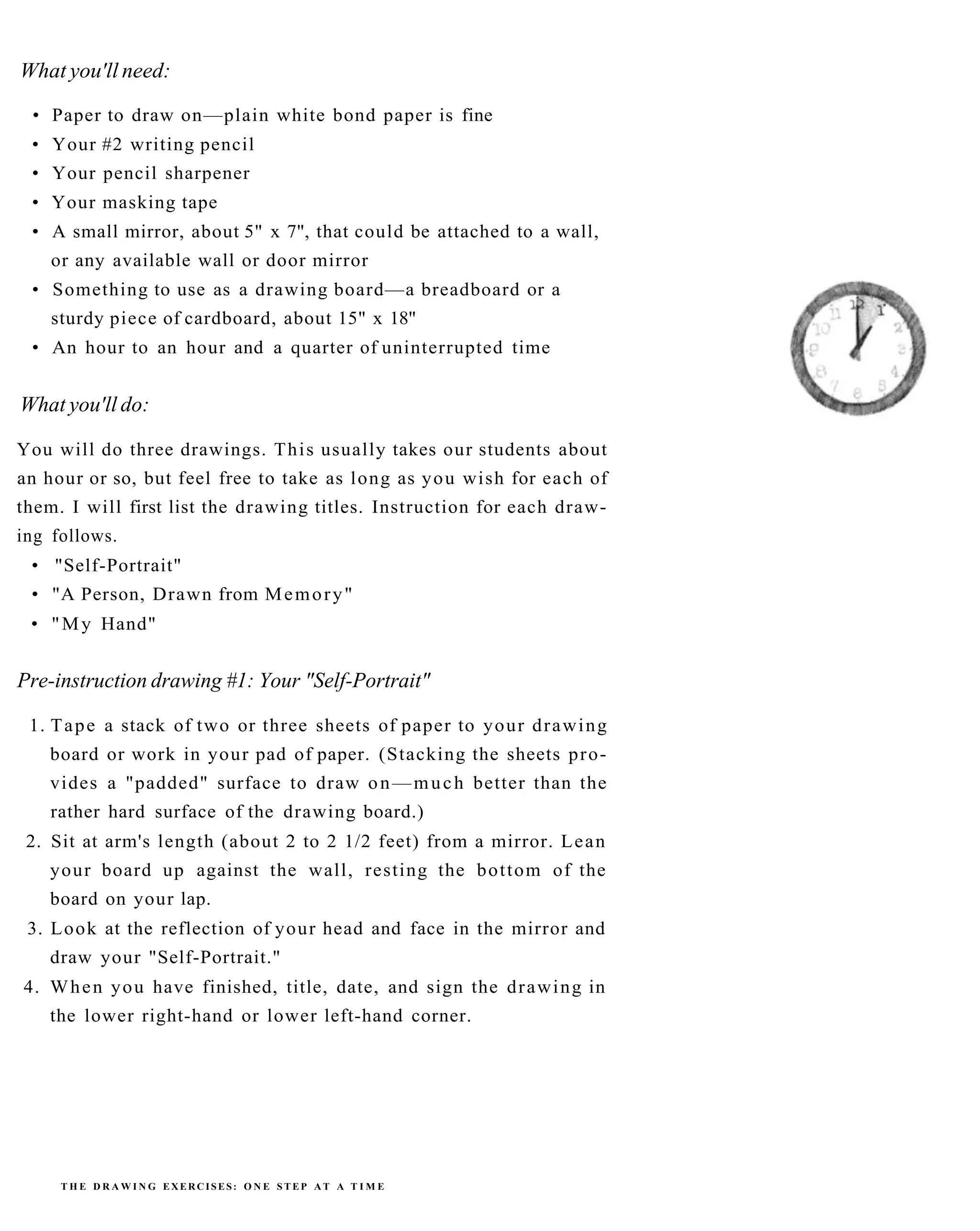 The New Drawing On The Right Side Of The Brain