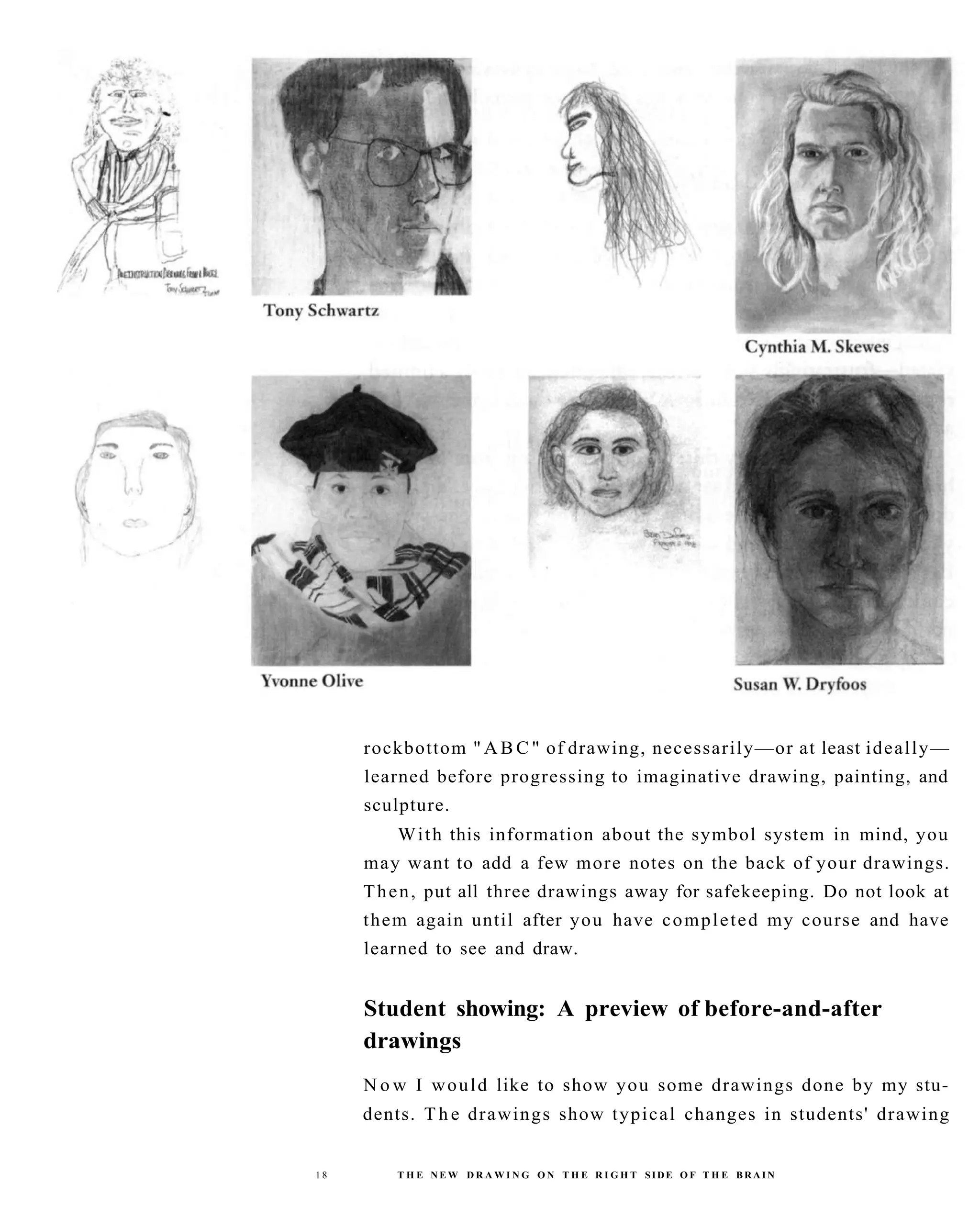 The New Drawing On The Right Side Of The Brain