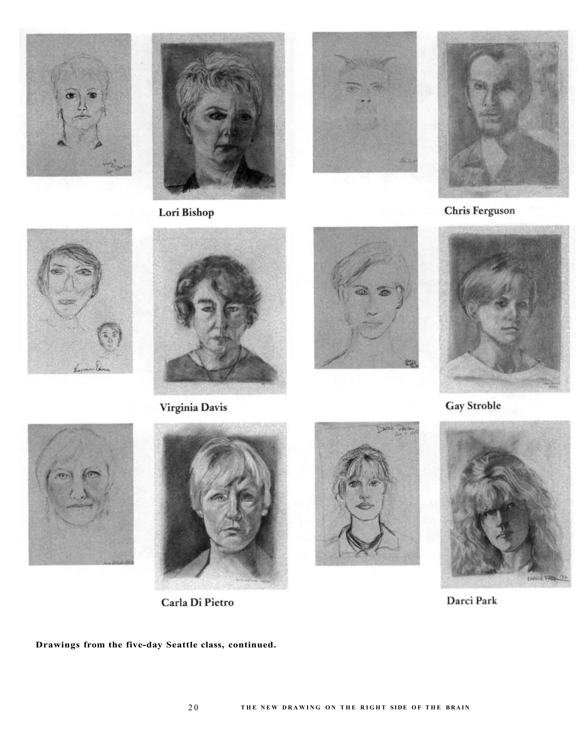 The New Drawing On The Right Side Of The Brain