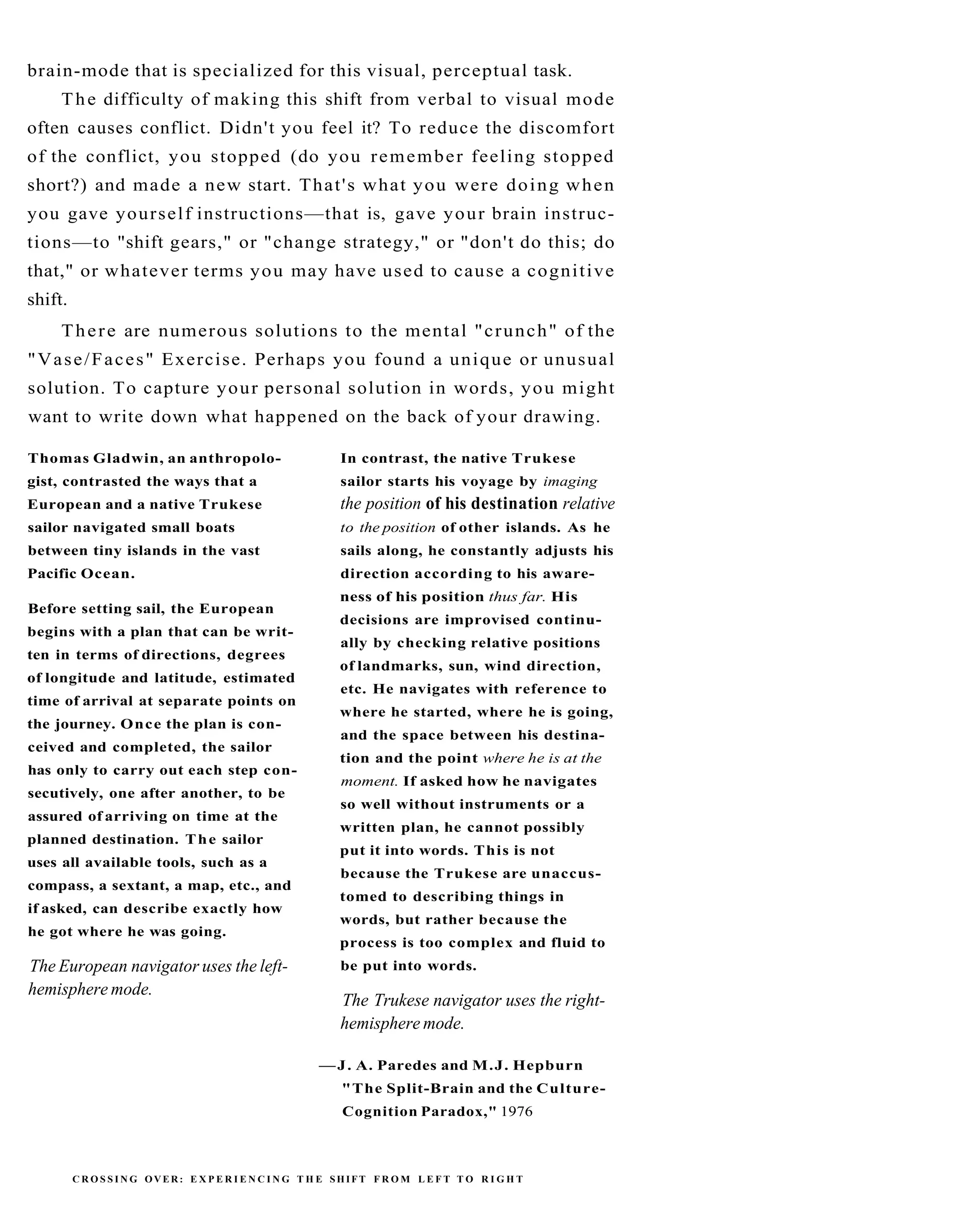 The New Drawing On The Right Side Of The Brain