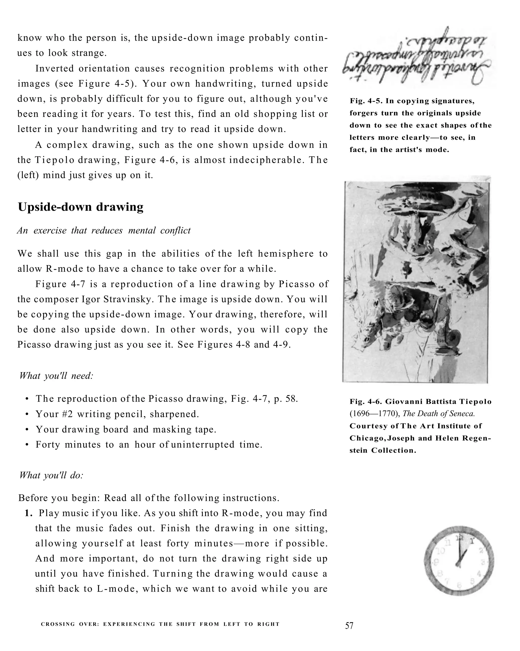 The New Drawing On The Right Side Of The Brain