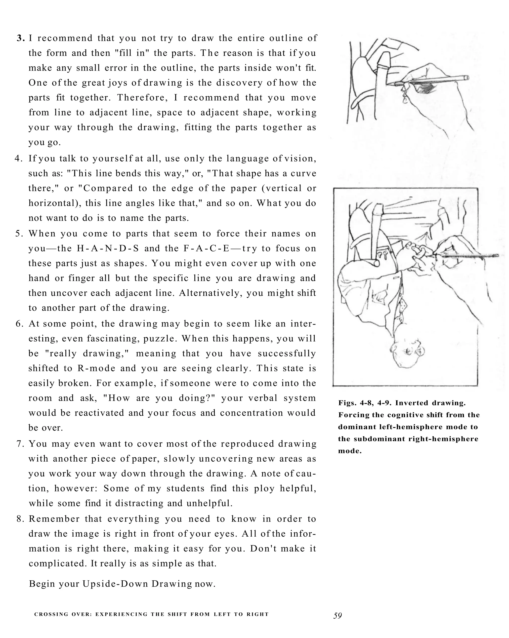 The New Drawing On The Right Side Of The Brain