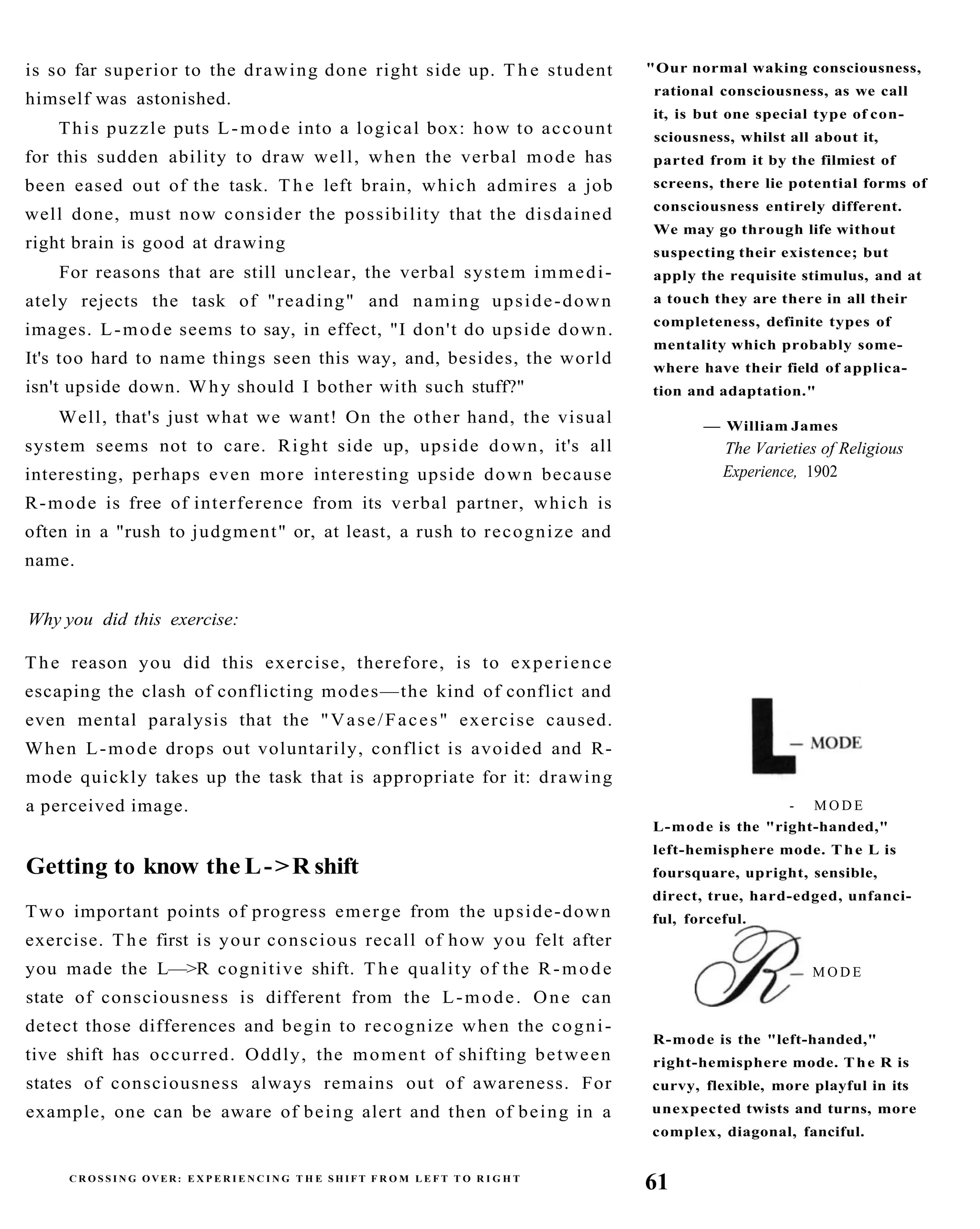 The New Drawing On The Right Side Of The Brain