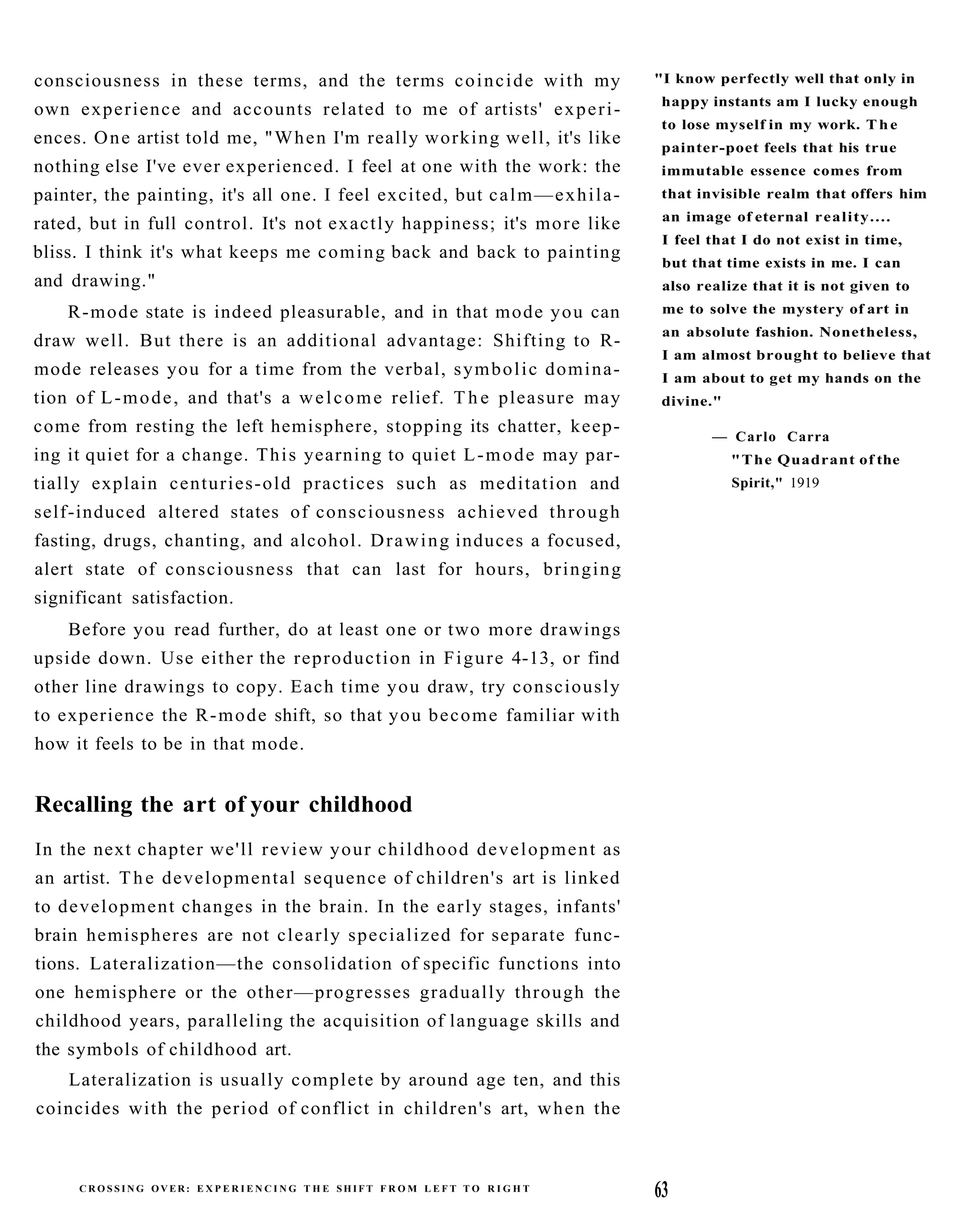 The New Drawing On The Right Side Of The Brain