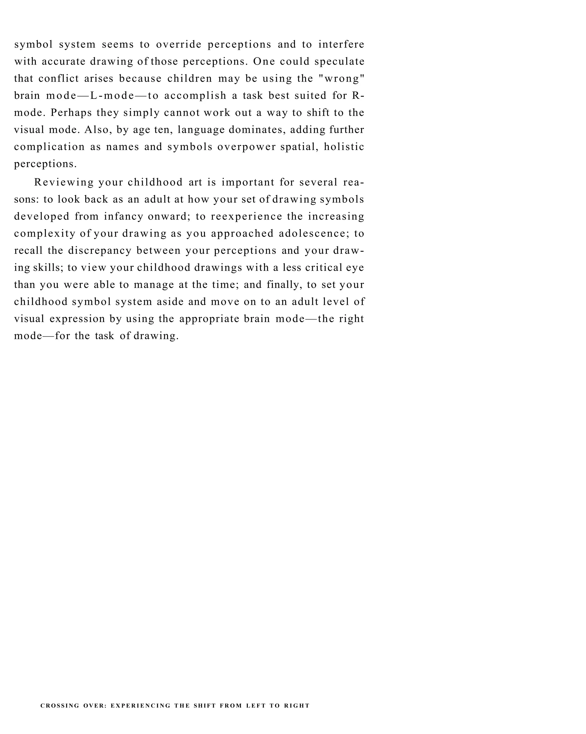 The New Drawing On The Right Side Of The Brain