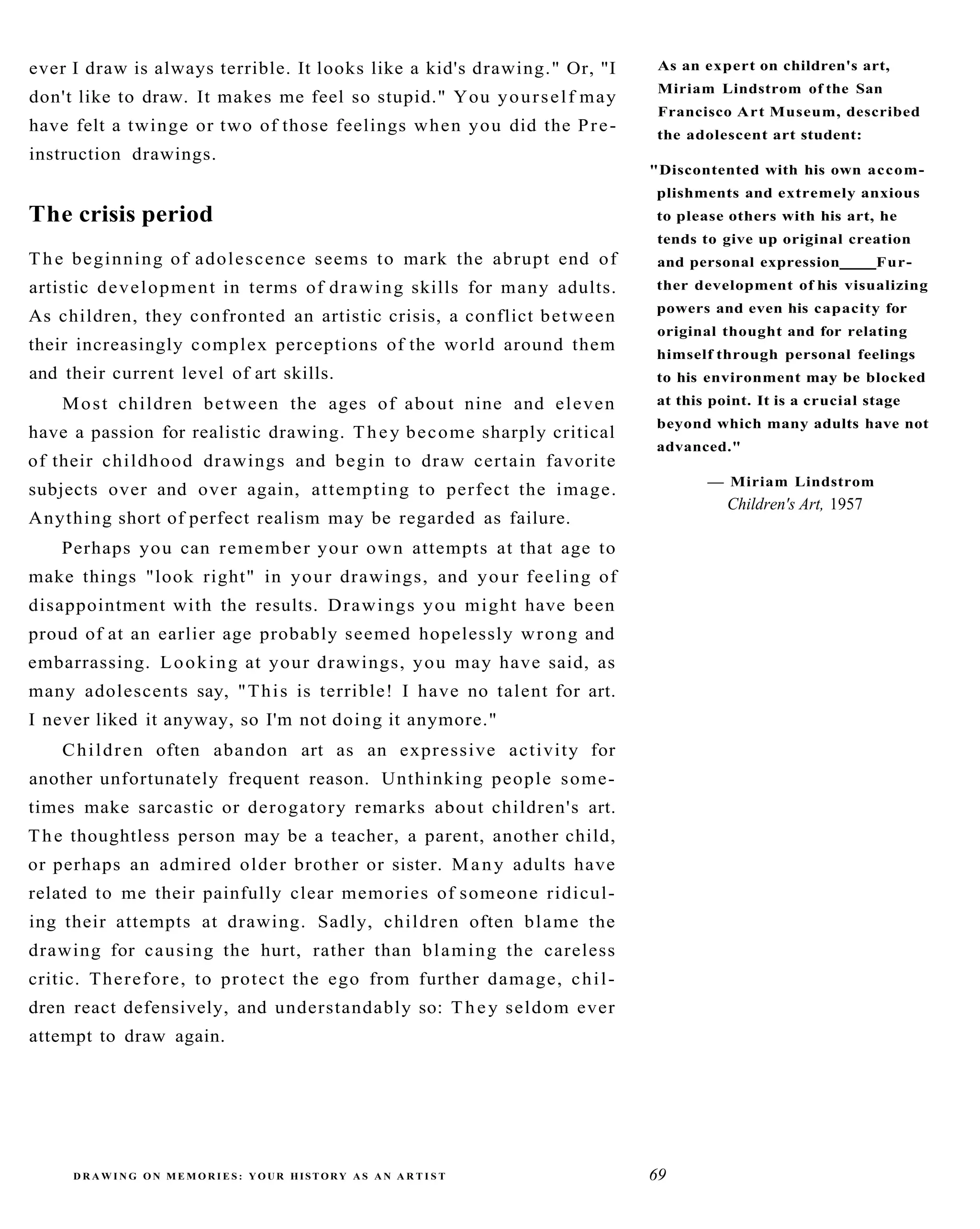 The New Drawing On The Right Side Of The Brain