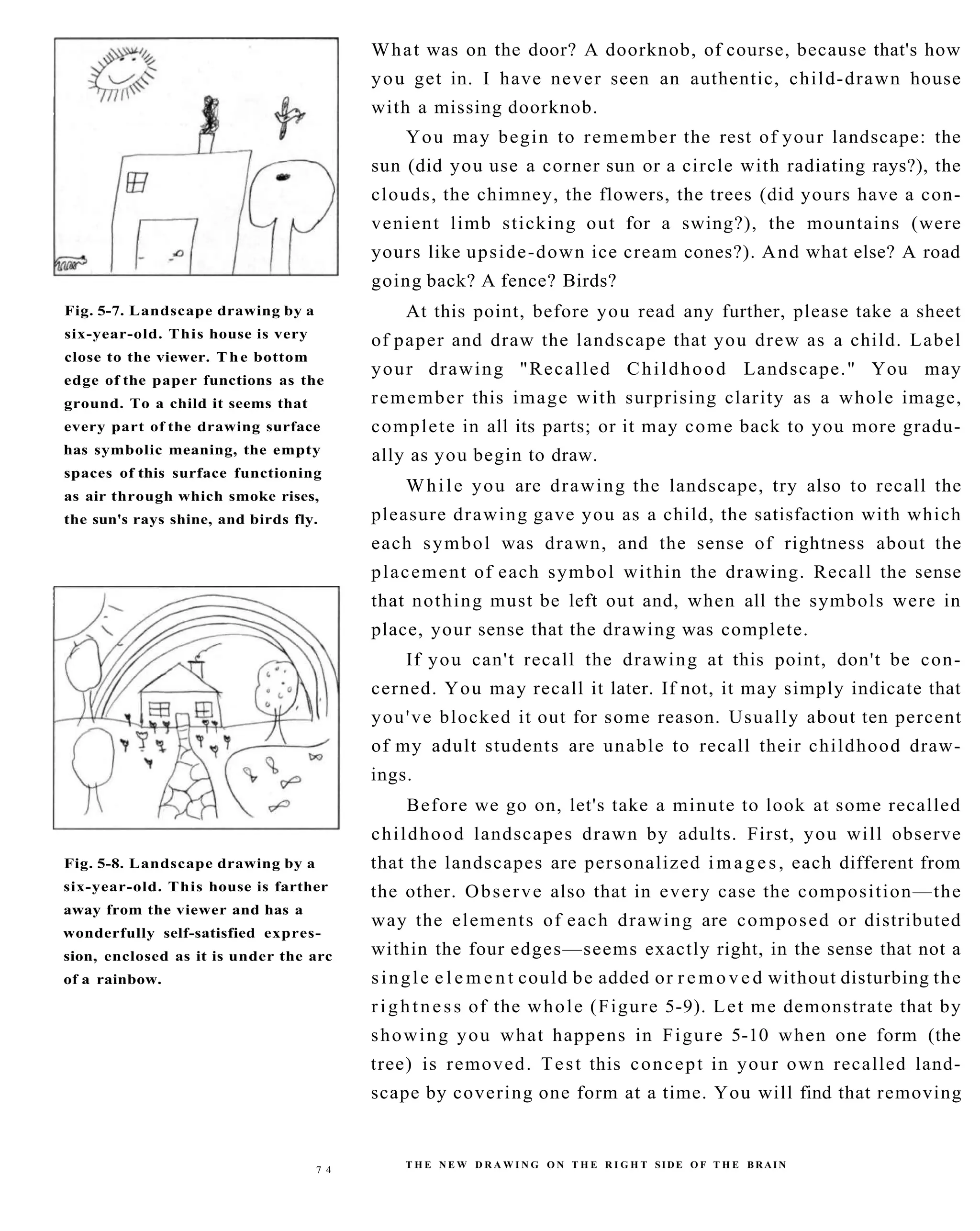 The New Drawing On The Right Side Of The Brain