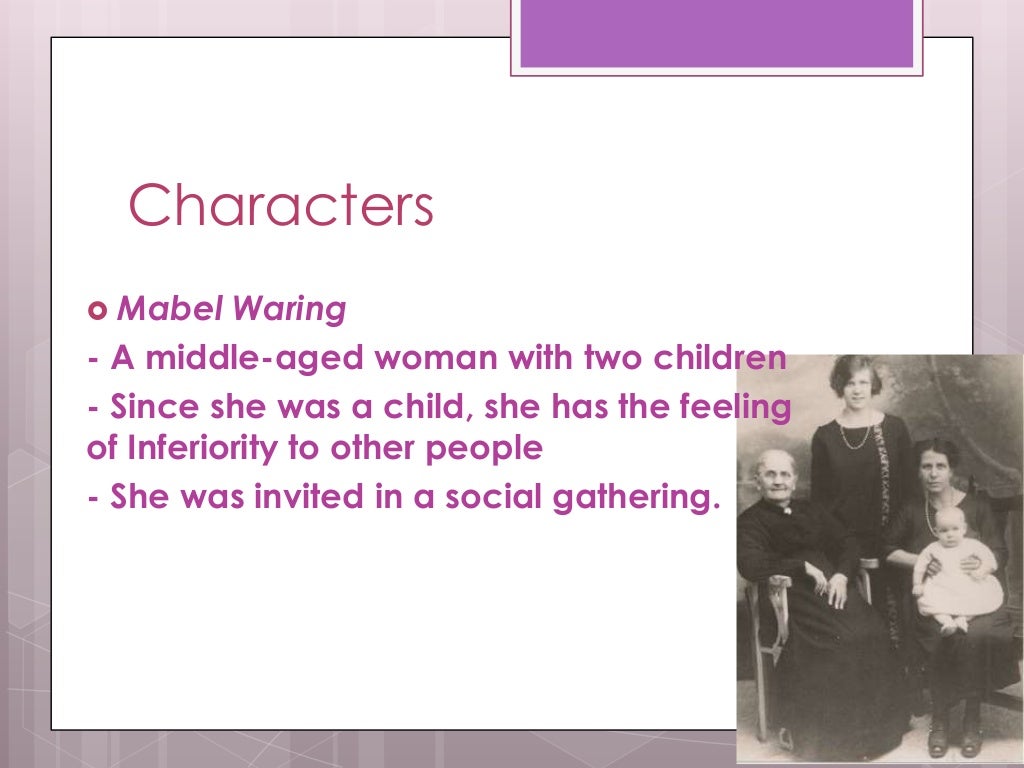 The new dress by Virginia Woolf