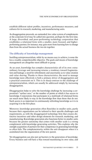 The new economics of organization | PDF
