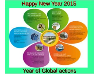 Happy New Year 2015Happy New Year 2015
Year of Global actionsYear of Global actions
 