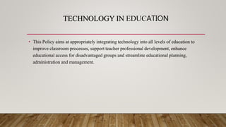 The new education policy | PPTX