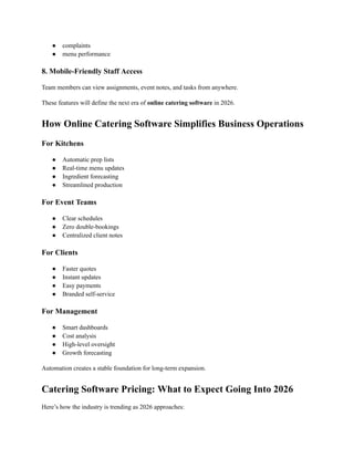 10 best catering software reviewed in 2026 Images High... The New Era of Catering Software - Why Going Online Means More Growth ...