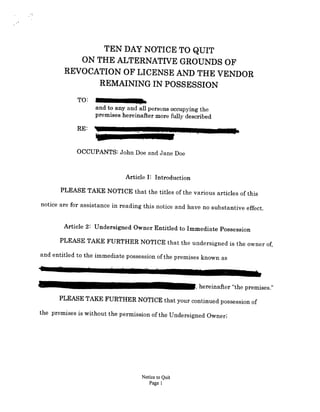 The new foreclosure laws and decisions and how to use them to effectuate foreclosures