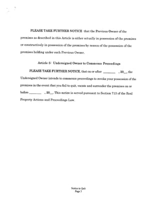 The new foreclosure laws and decisions and how to use them to effectuate foreclosures