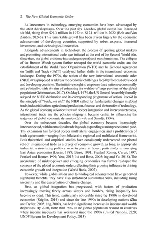 Navigating the New Global Economic Order: Challenges and Strategies for ...