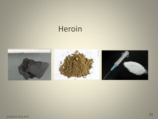 Donald W. Reid 2014
41
Heroin
 