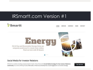 IRSmartt.com Version #1
 
