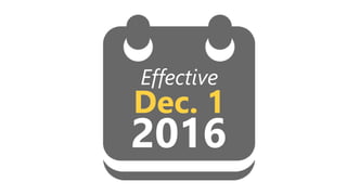z
Effective
Dec. 1
2016
 