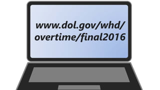 z
www.dol.gov/whd/
overtime/final2016
 