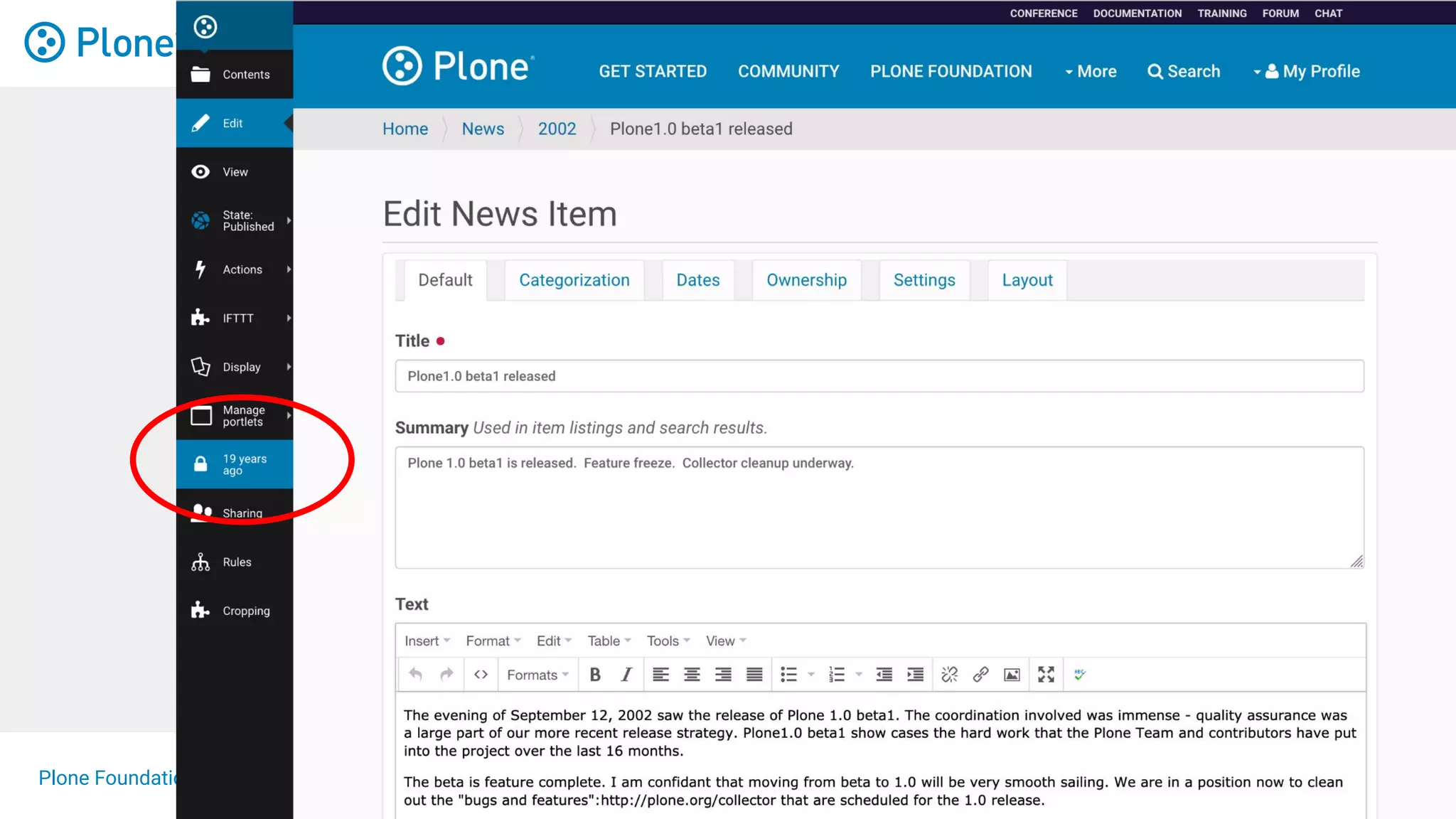 Plone Foundation | @plone | https://plone.org
 