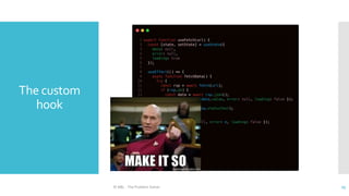 The custom
hook
© ABL - The Problem Solver 25
 