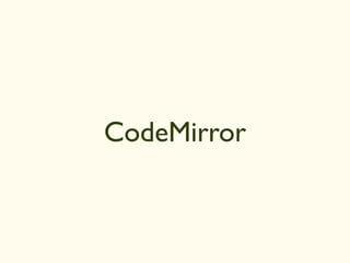 CodeMirror
 