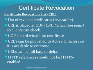 The new rocket science stuff in microsoft pki | PPT