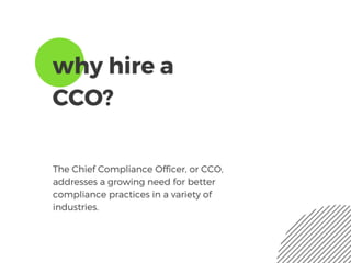 The New Role of the Chief Compliance Officer | PDF