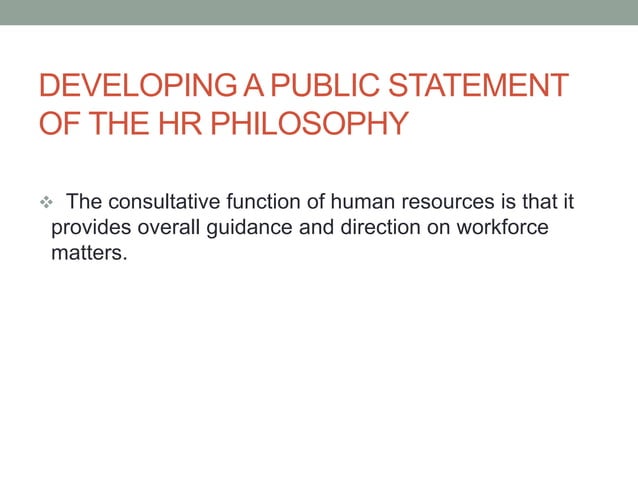 Chapter 3 The New Roles Of Human Resources PPT