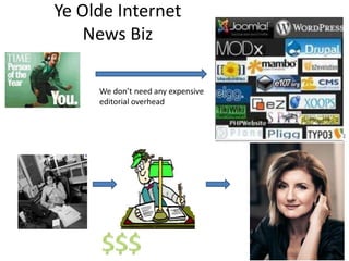 Ye Olde Internet News BizWe don’t need any expensive editorial overhead$$$