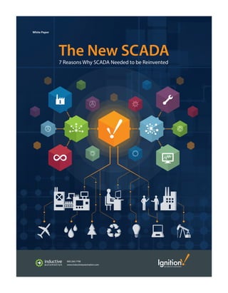 The New SCADA
White Paper
7 Reasons Why SCADA Needed to be Reinvented
800.266.7798
www.inductiveautomation.com
800.266.7798
www.inductiveautomation.com
 
