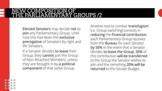 THE NEW SENATE RULES | PDF
