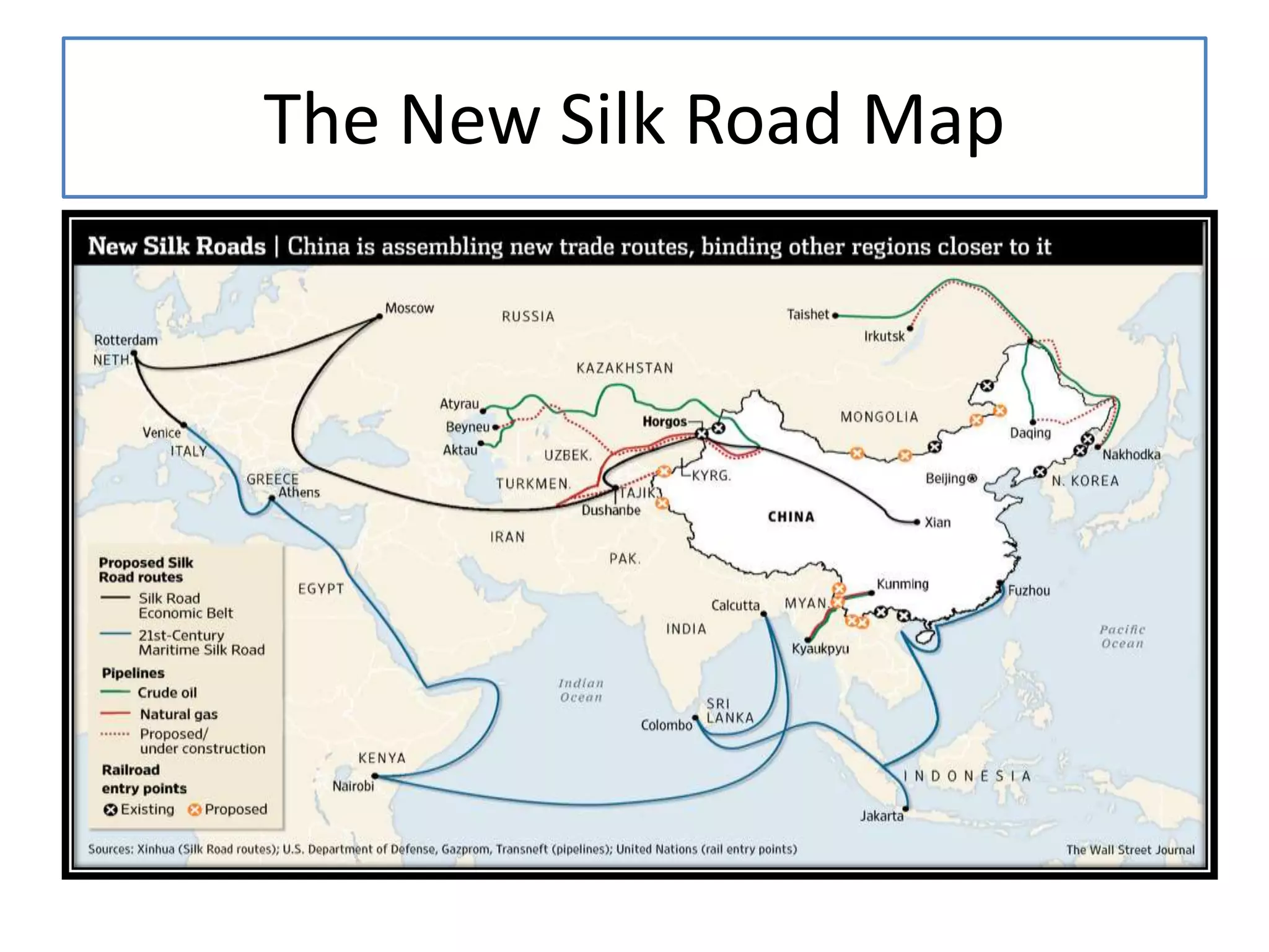 The New Silk Road | PPTX