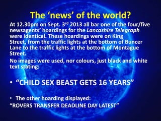 The 'news' of the world | PPT