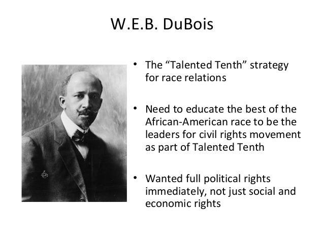 Dubois essay talented tenth