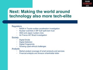 The New Technology Elite March 2012 Slide 26