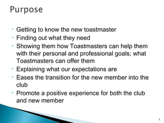 The new toastmaster orientation in powerpoint 97 2003 | PPT