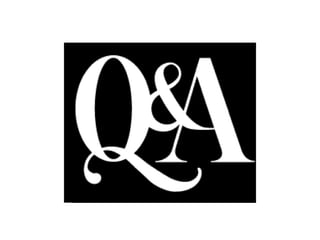 Q&A
 