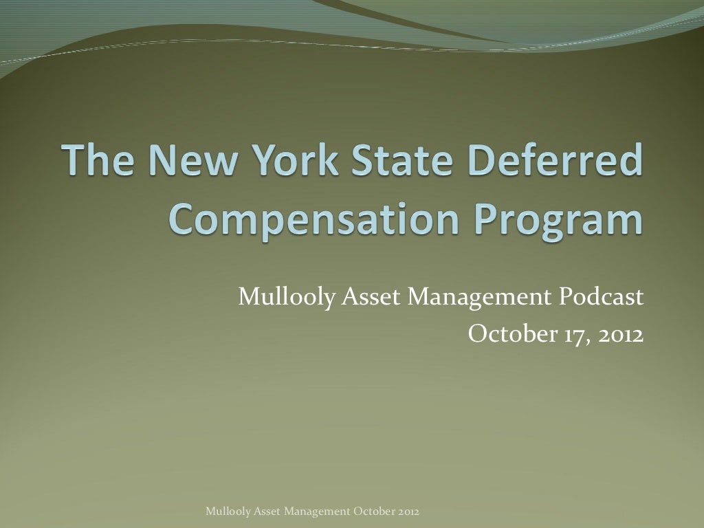 New York State Deferred Compensation Plan Taking a Loan
