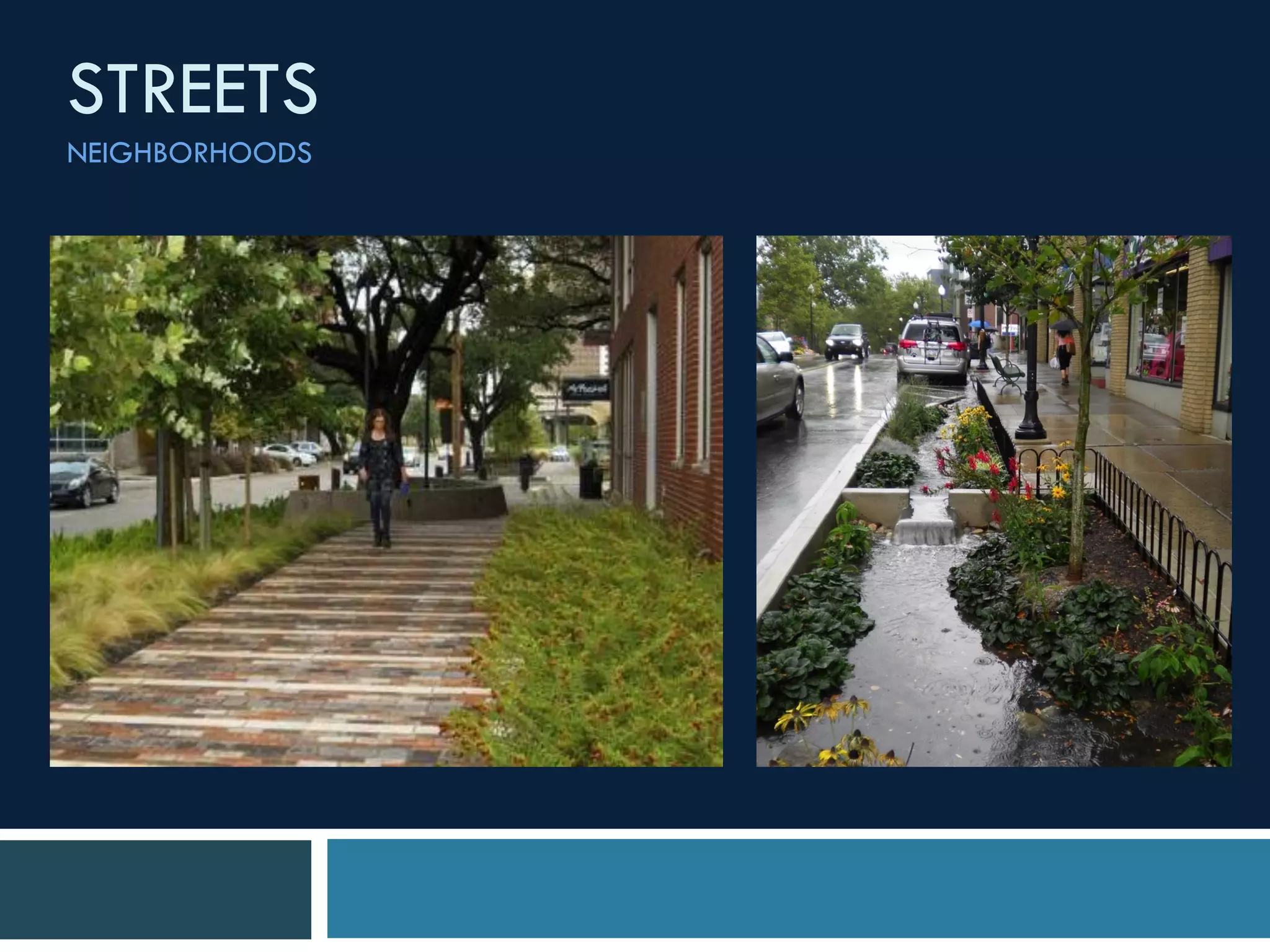 STREETS
NEIGHBORHOODS
 