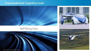 4
Unprecedented Cognitive Load
Copyright © 2015 Tata Consultancy Services Limited
Self-flying Cars
4
 