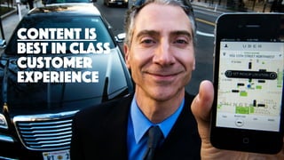 content is
best in class
customer
experience
 