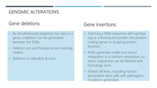 The next generation of crispr–cas technologies and Applications | PPTX
